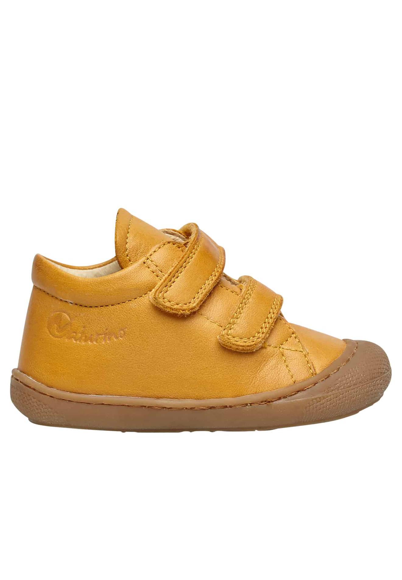 Chaussures Premiers Pas En Cuir Cocoon Vl Caramel