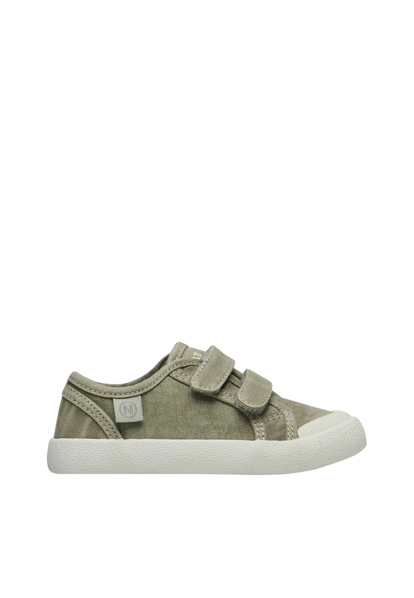 Baskets En Tissu Avec Fermeture Scratch Summer Vl. Vert Clair