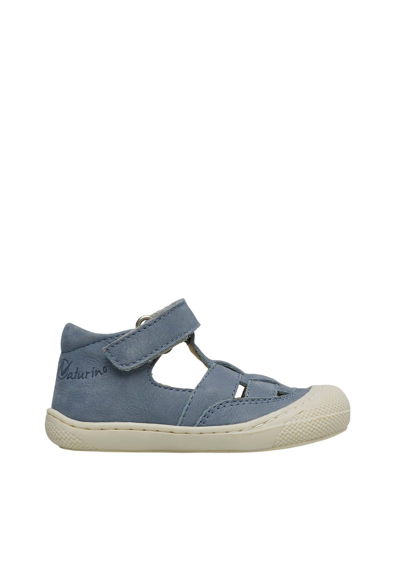 Sandales Premiers Pas En Cuir Wad Bleu