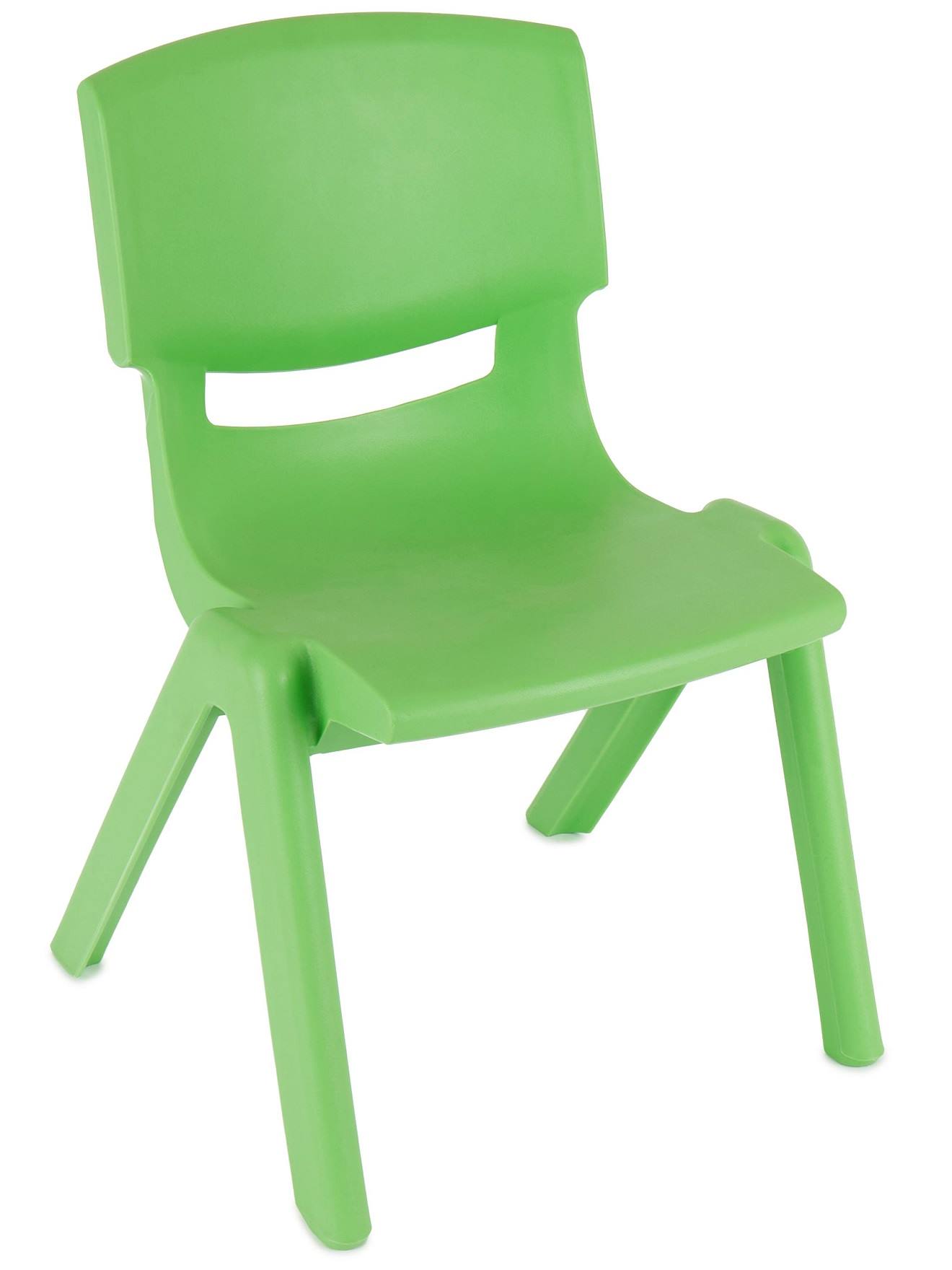 Chaise Enfant Empilable, Intérieur/extérieur Vert