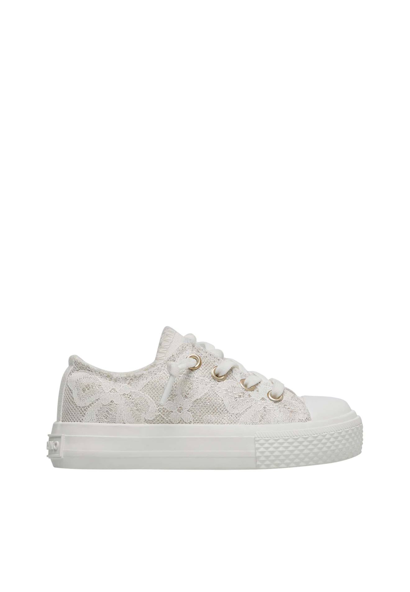 Baskets En Tissu Ayasy. Blanc