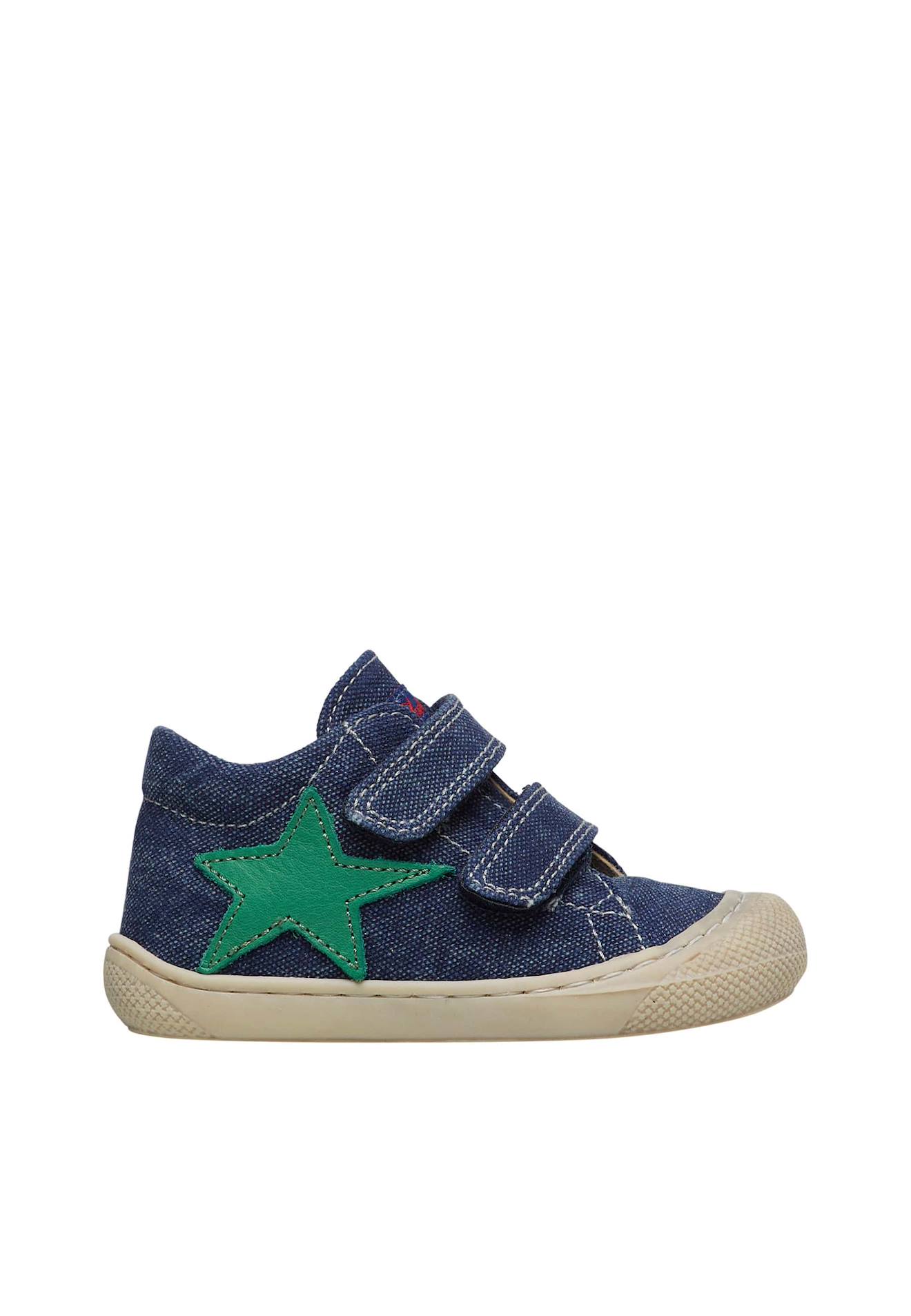 Chaussures Premiers Pas En Tissu Kolde Vl Bleu-vert