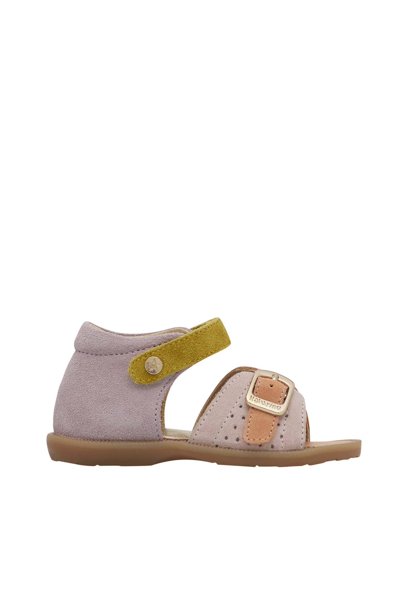 Sandales En Suède Jead Rose Poudré