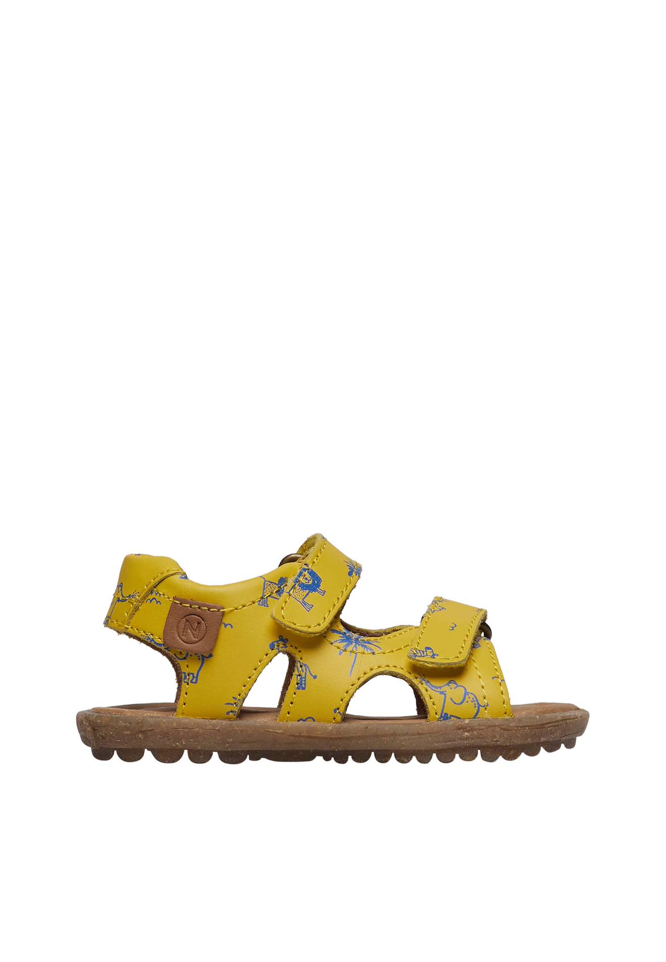 Sandales En Cuir Sky Jaune