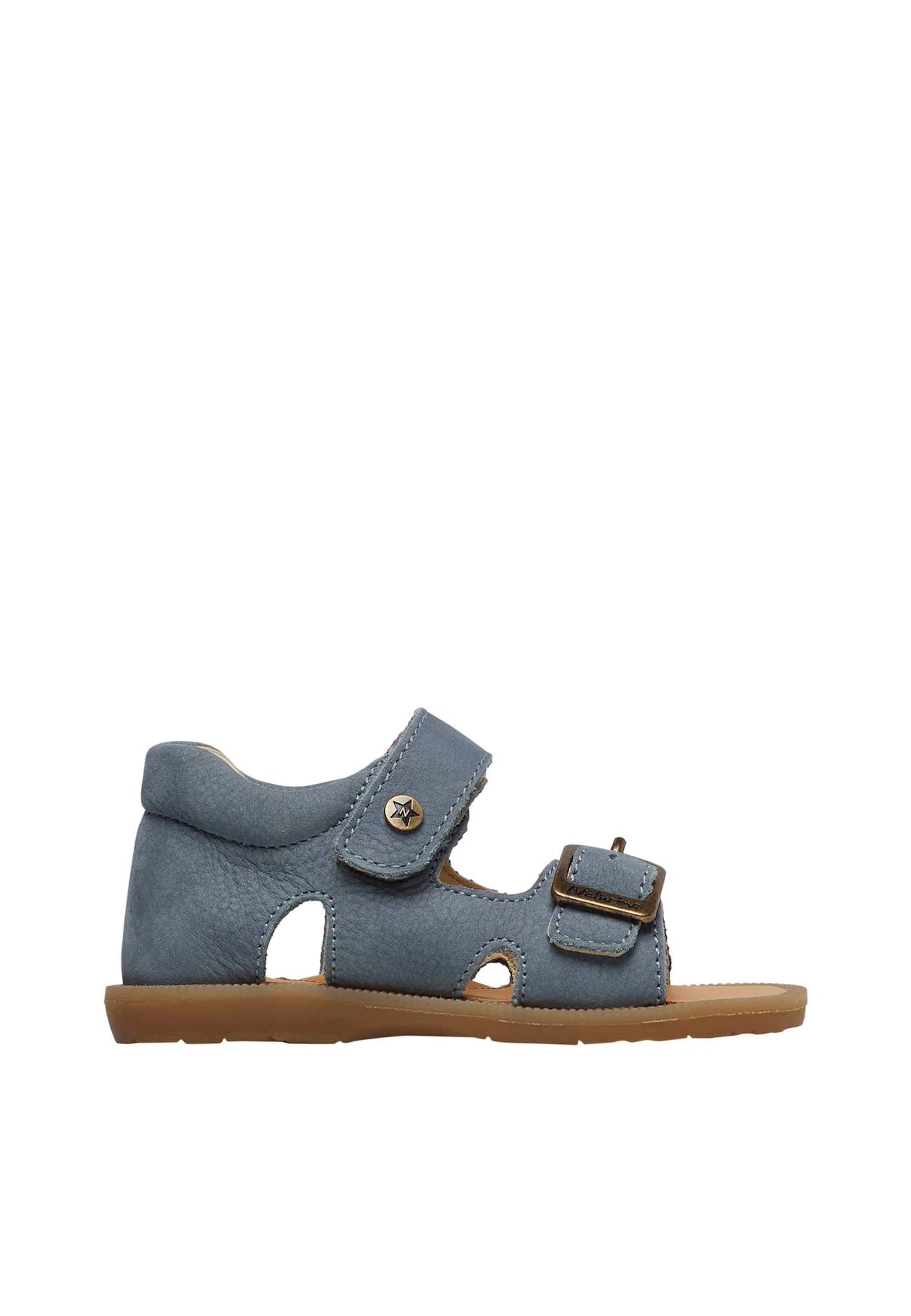 Sandales En Cuir Revion Bleu