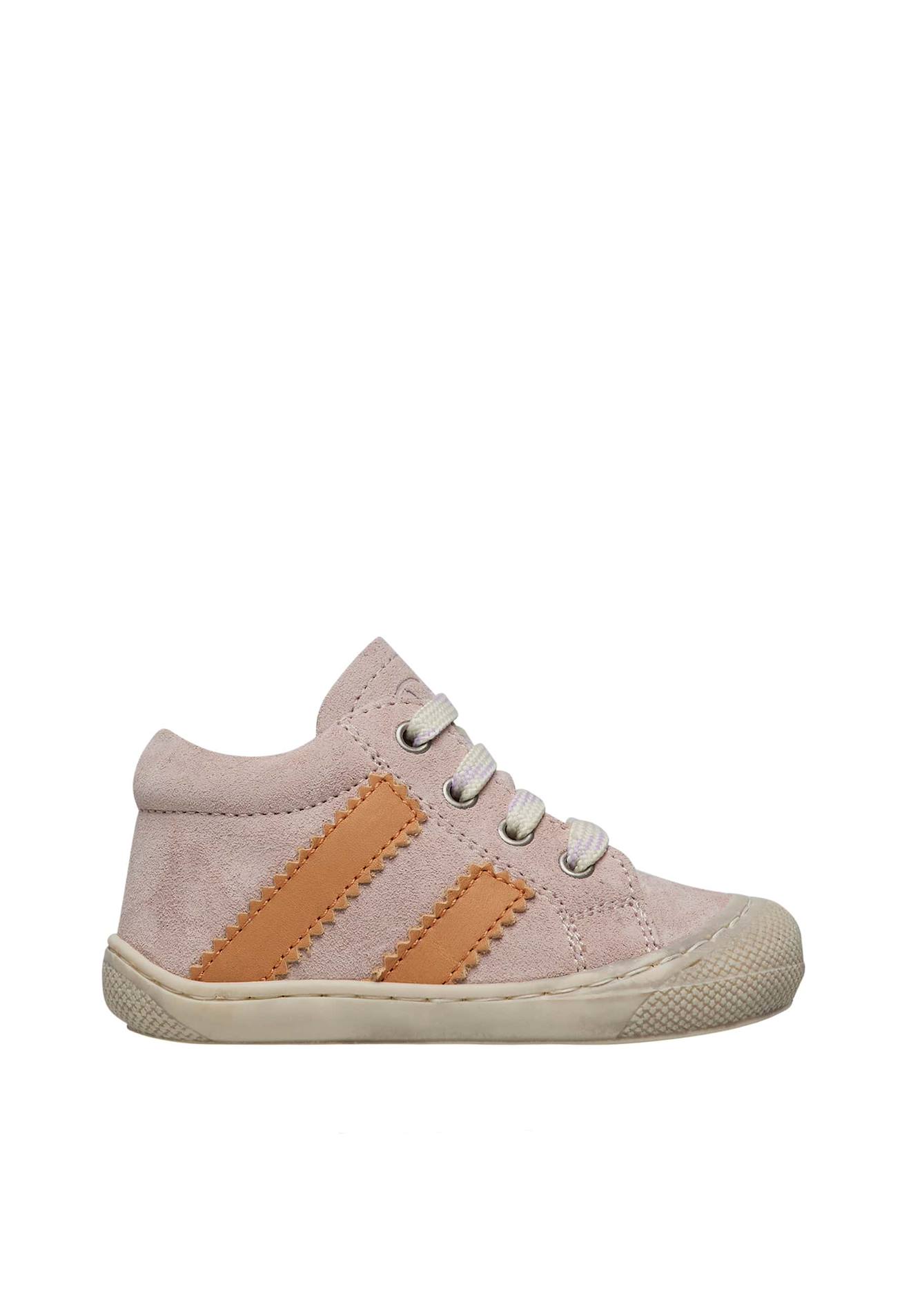 Chaussures Premiers Pas En Cuir Et Suède Macks 2 Rose