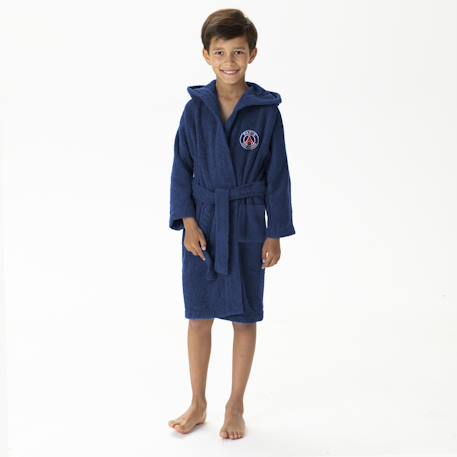 Garçon-Peignoir enfant brodé 100% coton, psg ruban