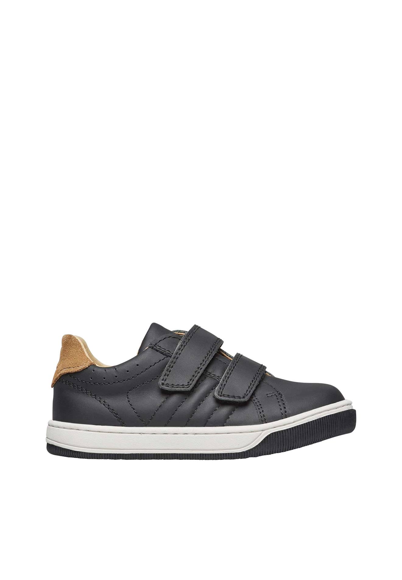 Chaussures En Cuir Et Suède Nume Vl. Noir