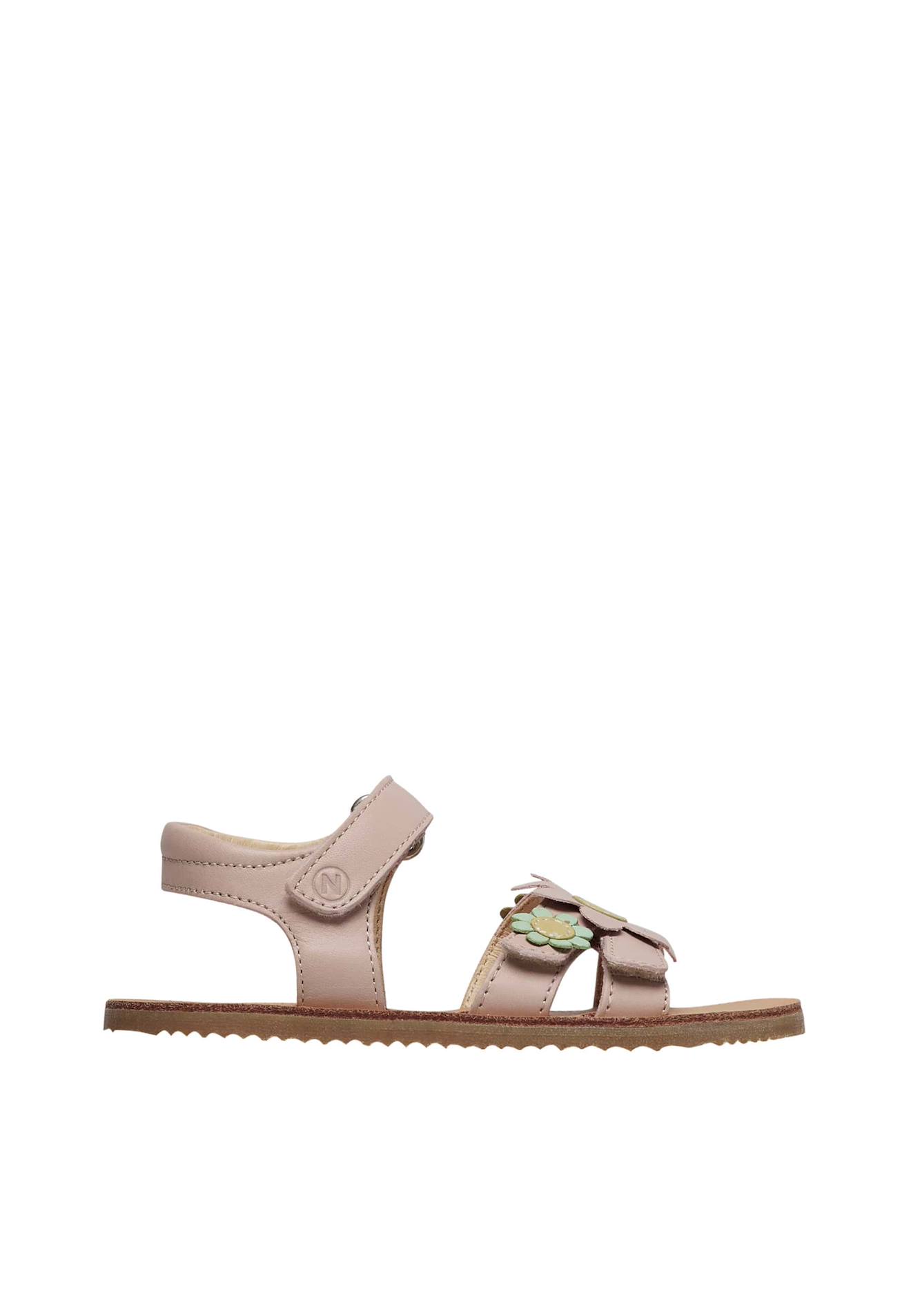 Sandales Barefoot En Cuir Barefoot Footi Rose