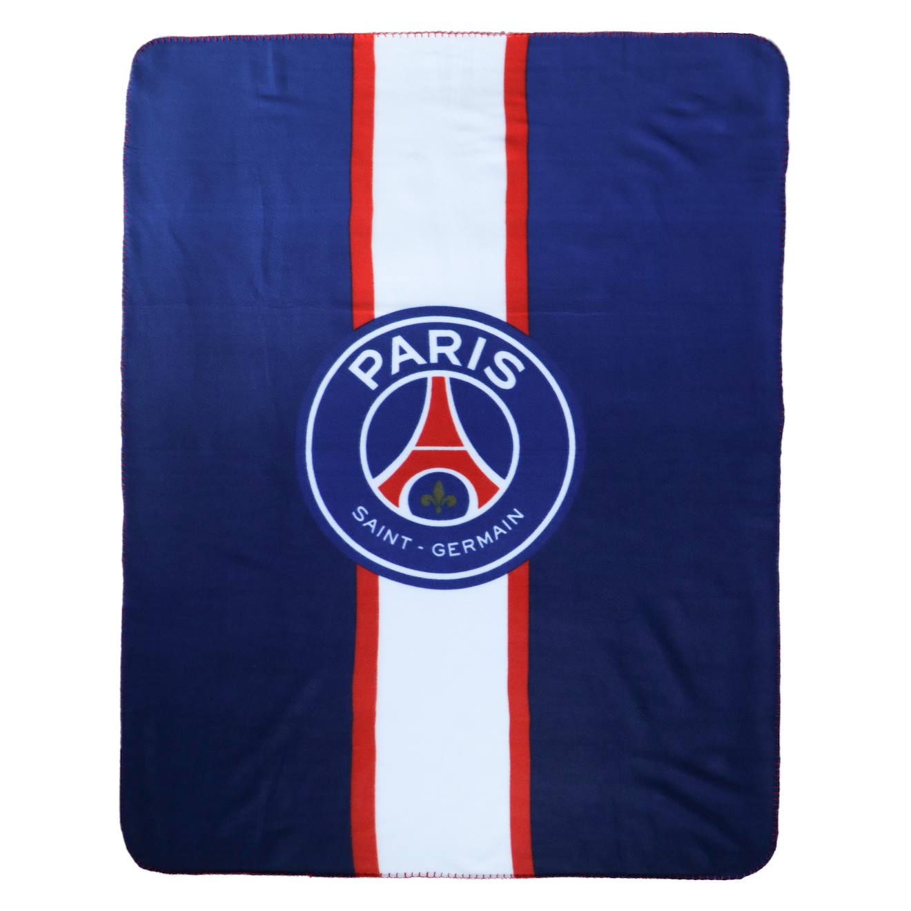 Plaid Polaire Imprimé, Psg Orignial Bleu