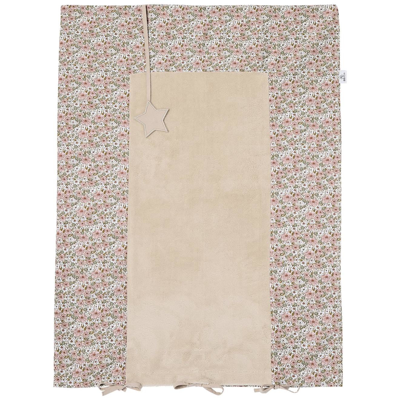Housse De Matelas À Langer Beige, Rose Thé, Marron