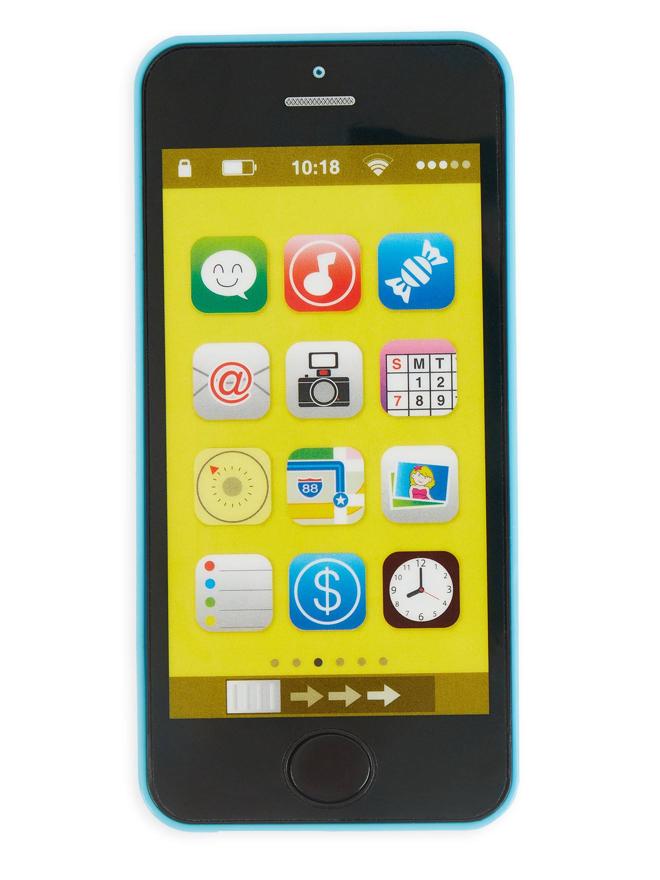 Jouet Téléphone Enfant Bleu Jeu Éducatif Multicolore