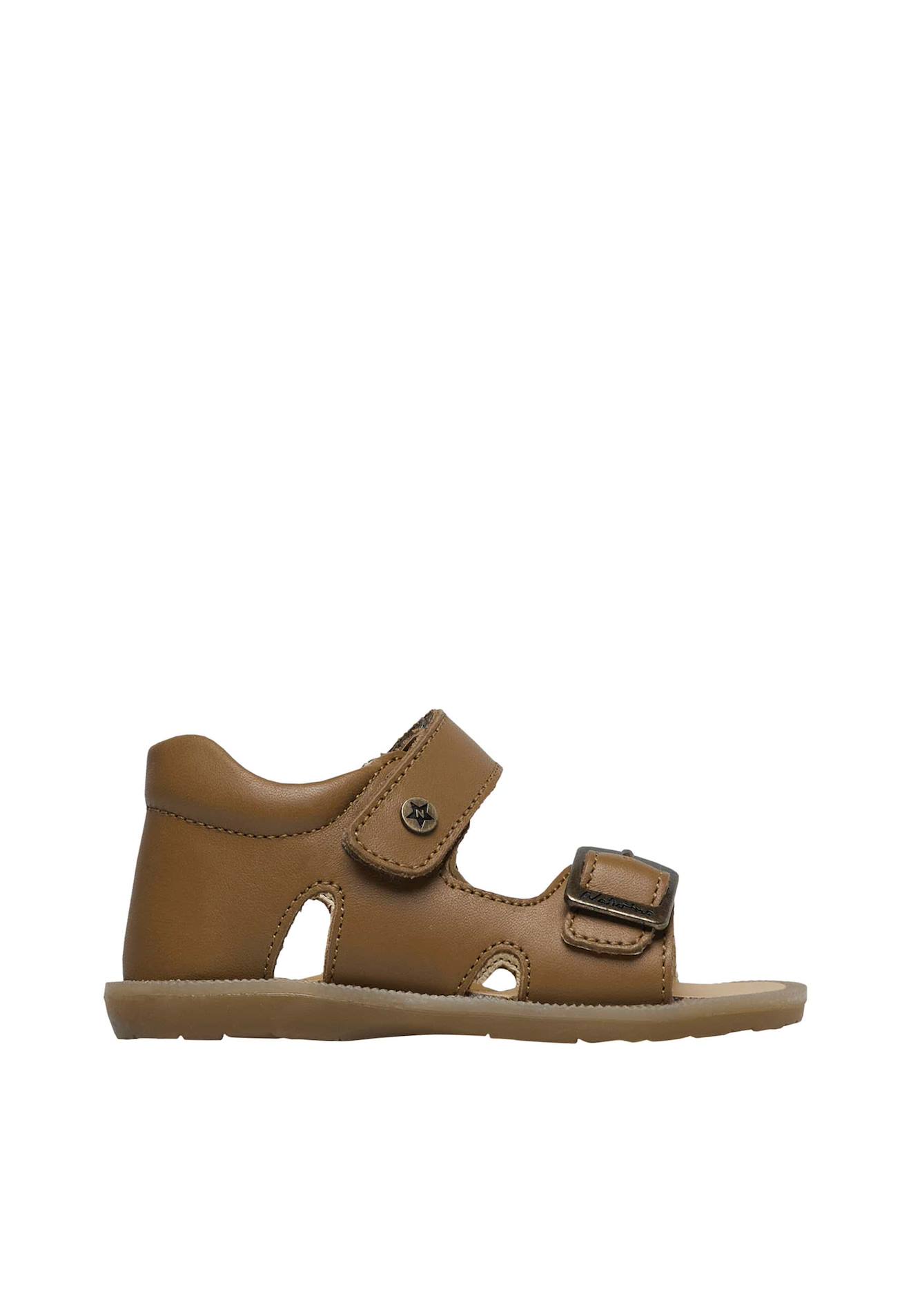 Sandales En Cuir Revion Cognac