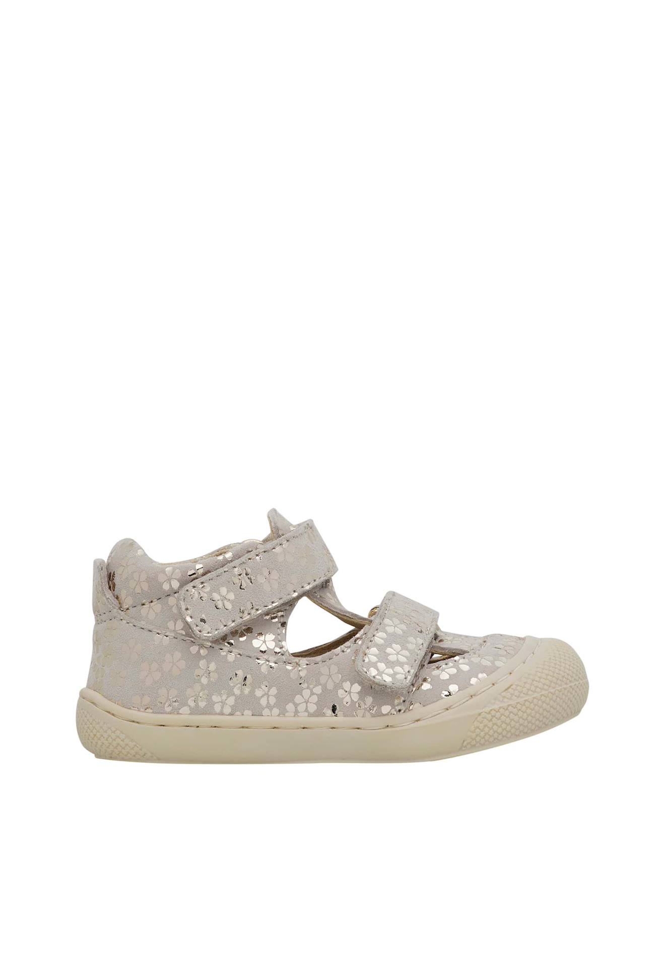 Sandales Semi Puffy Beige-platin