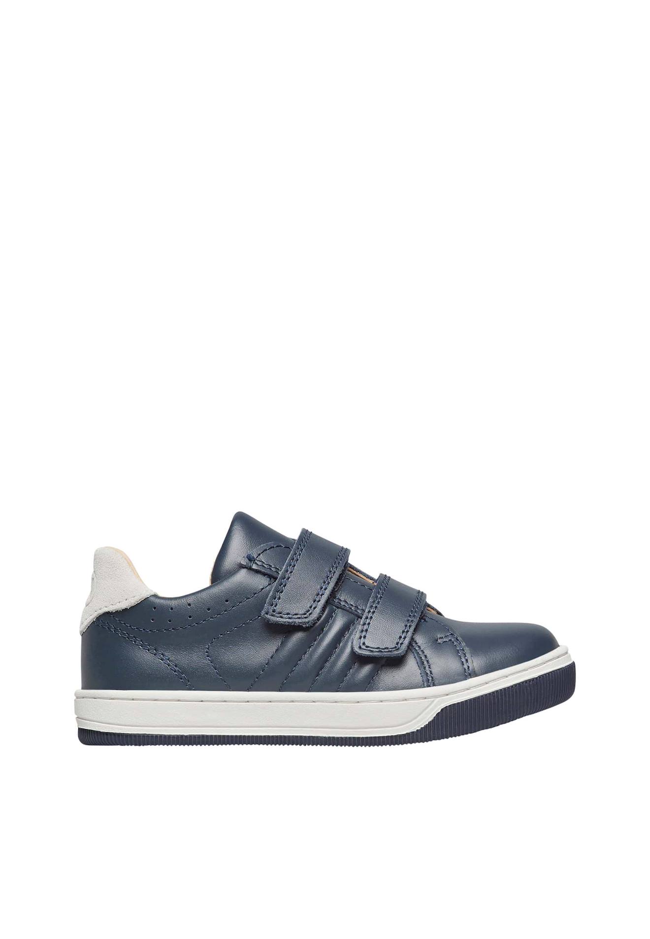 Chaussures En Cuir Et Suède Nume Vl. Marine