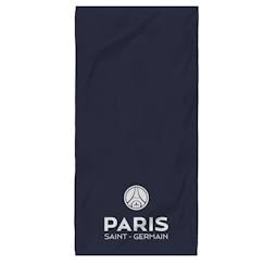 -Serviette de bain et de plage imprimée 100% coton, psg white
