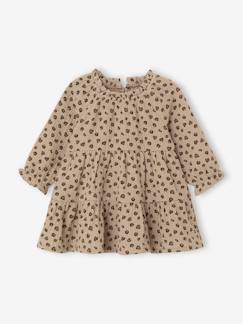 Bébé-Robe, jupe-Robe bébé à volants en gaze de coton