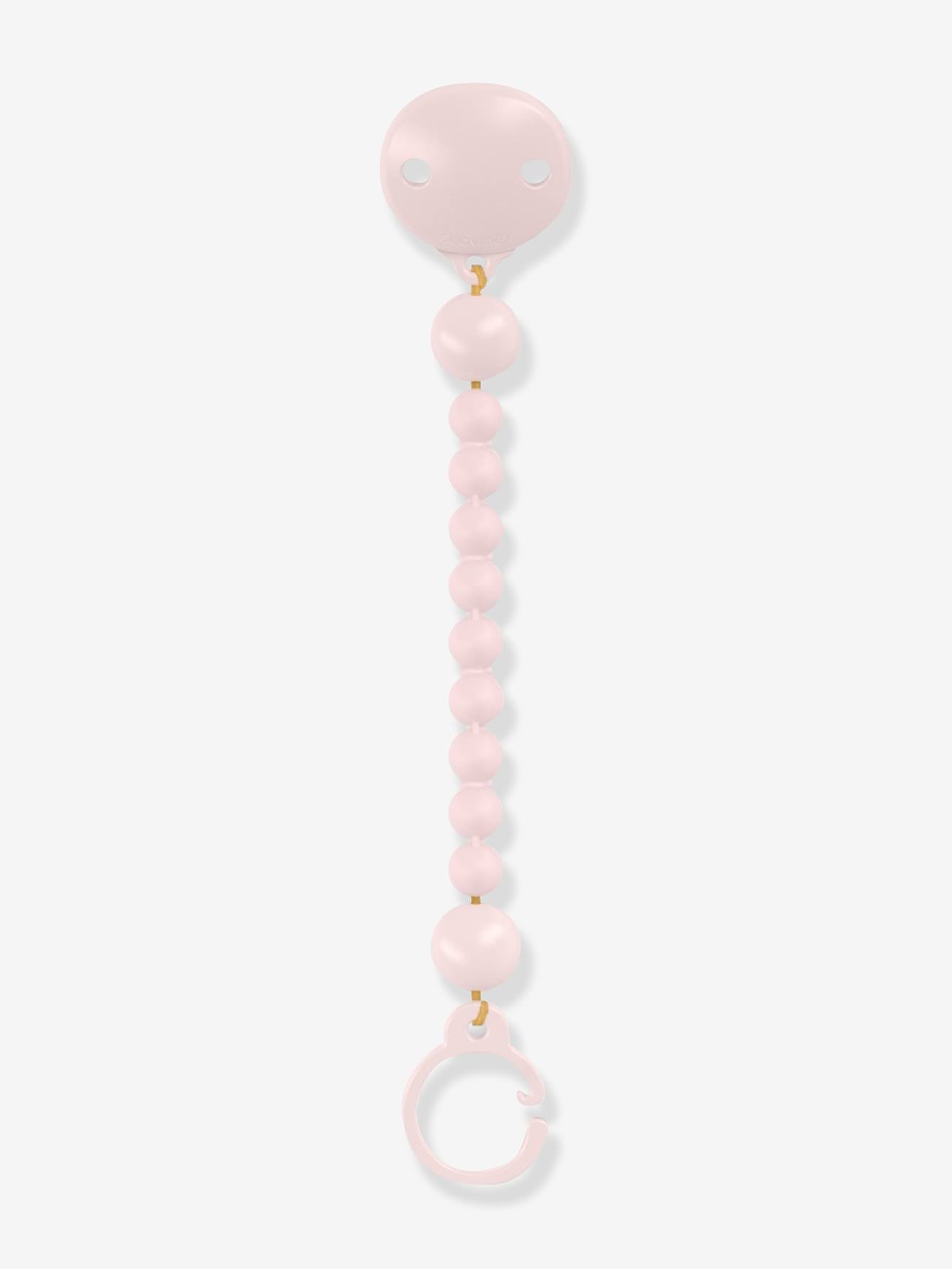Attache-sucette silicone Colour Essence rose pâle (Suavinex) - Image 2