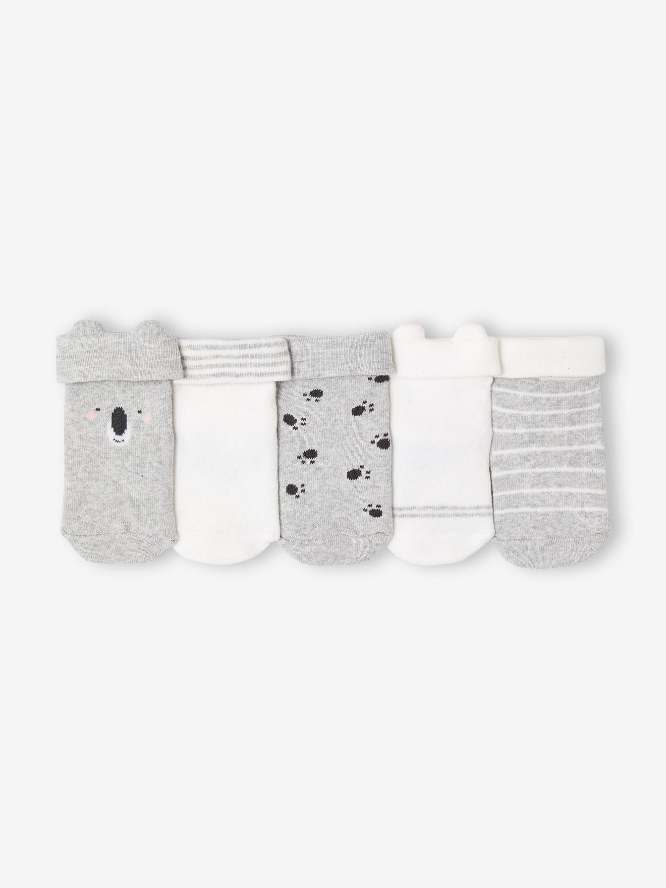 Lot de 5 paires de chaussettes koala bb assorties 9 €