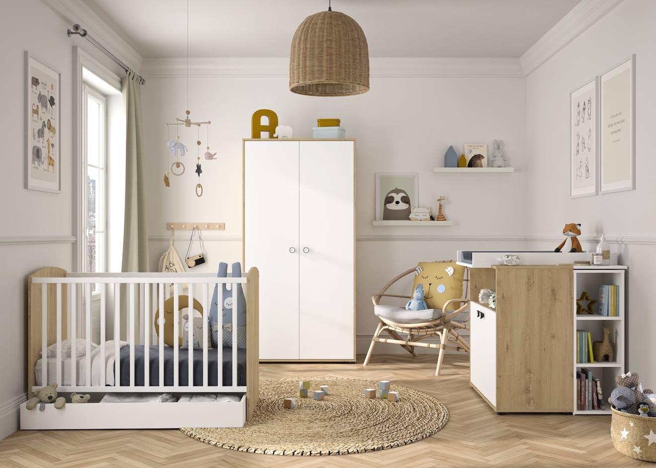 Lit Arthur Chêne Artisan (Galipette) - Image 2