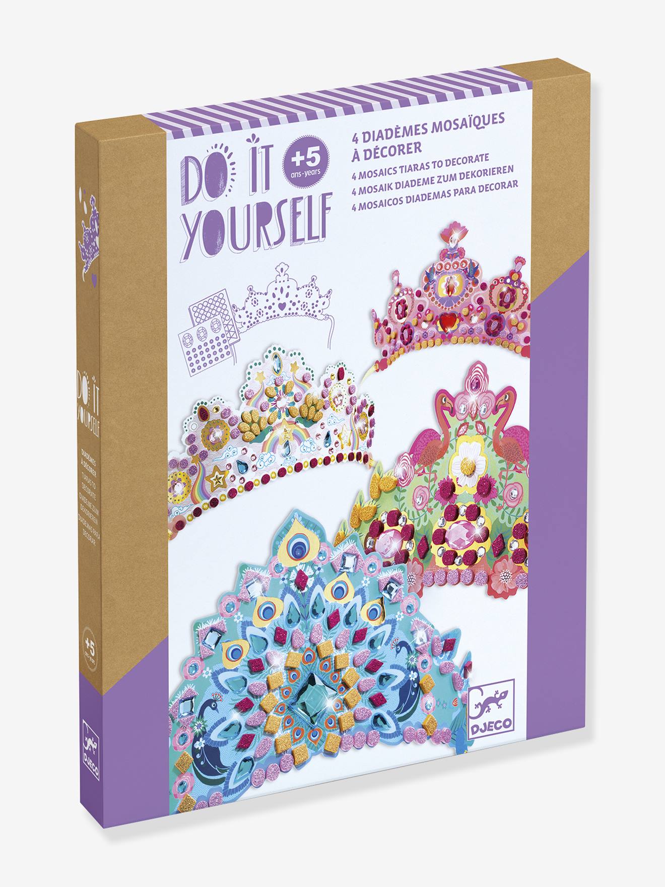 Kit créatif Comme une princesse multicolore