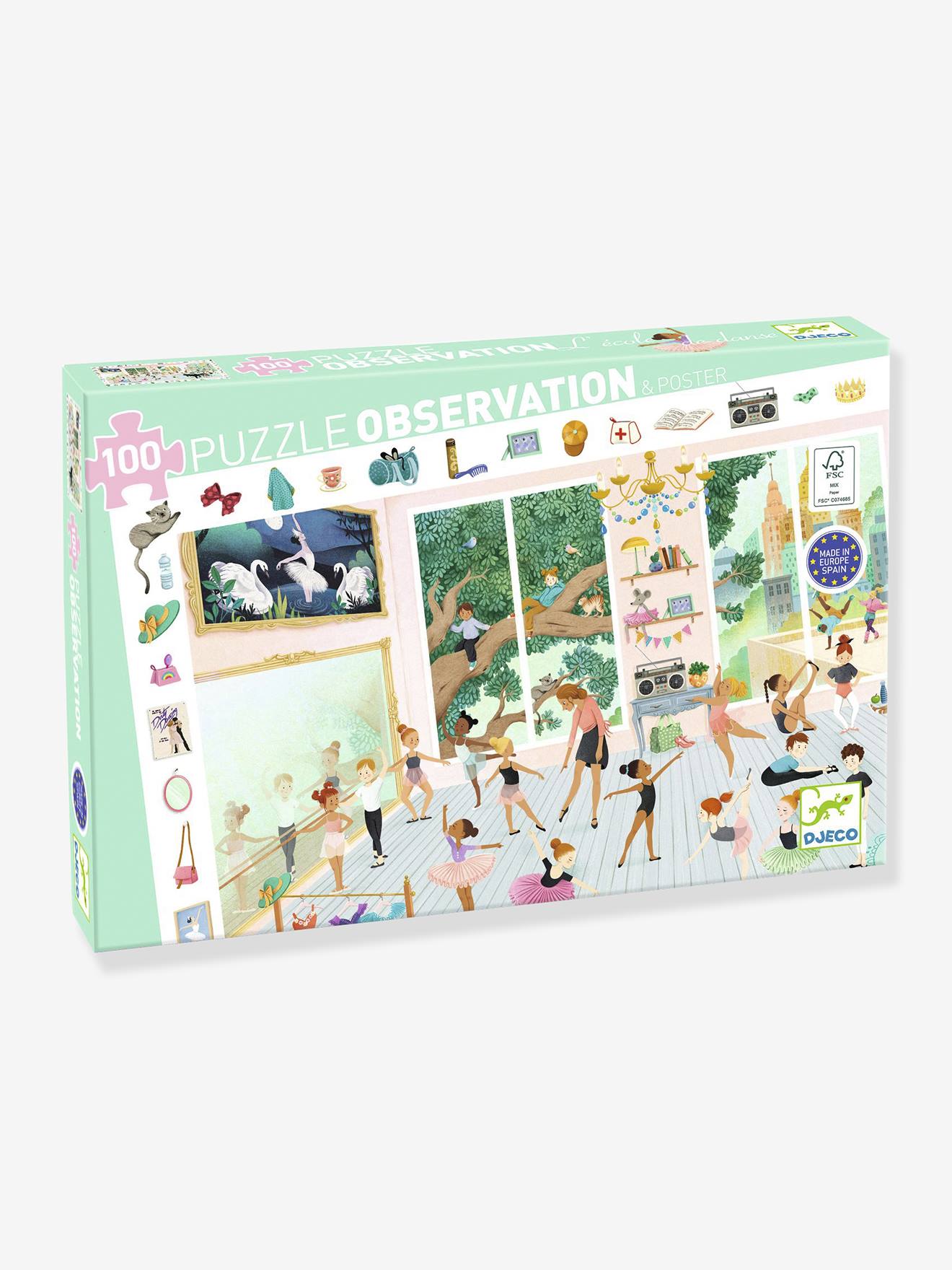Puzzle L'école de danse 100pcs vert