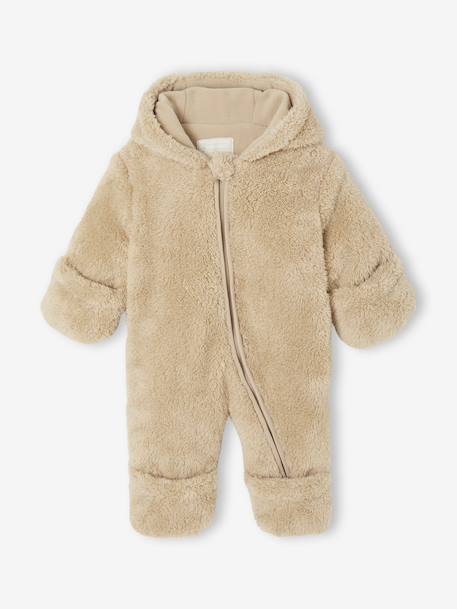 Vertbaudet - Combipilote naissance en sherpa sable