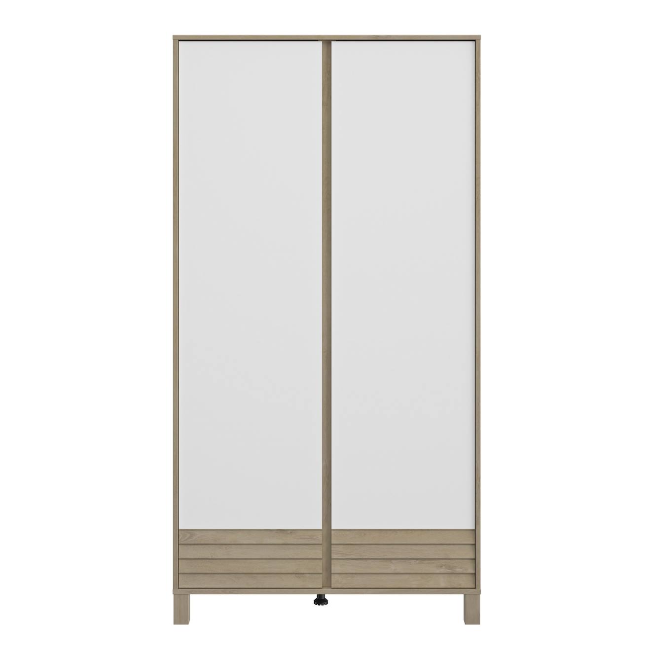 Armoire 2 Portes Achille Chêne Blond