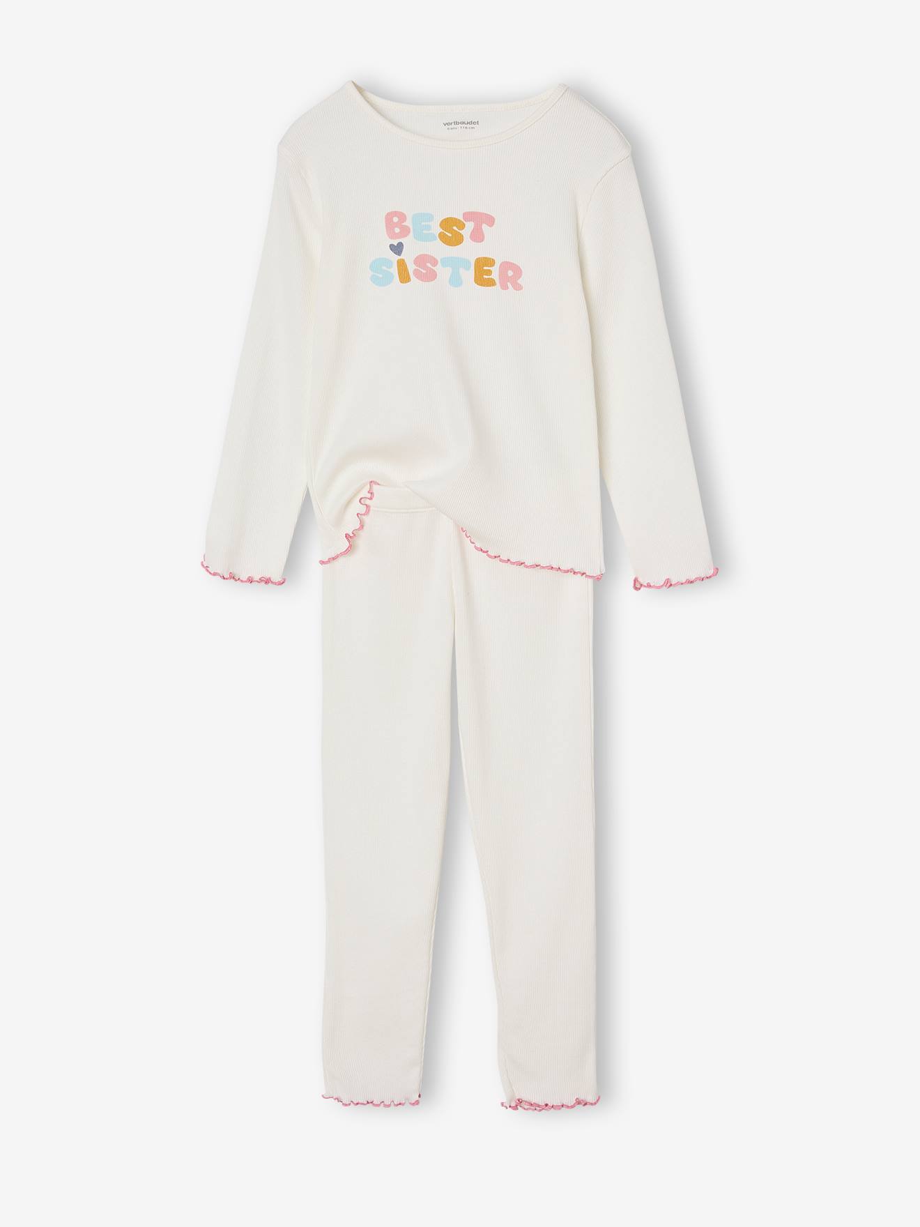Pyjama fille en ctes best sister cru 10 €
