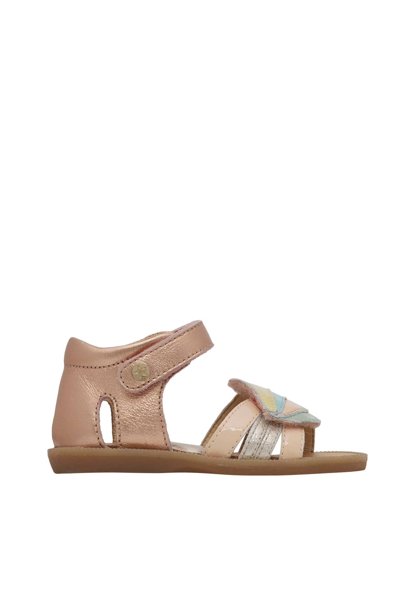 Sandales En Cuir Flamino Rose Clair