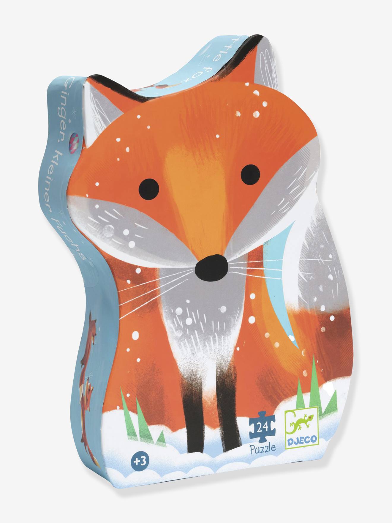 Puzzle Ginger petit renard 24 pcs orange