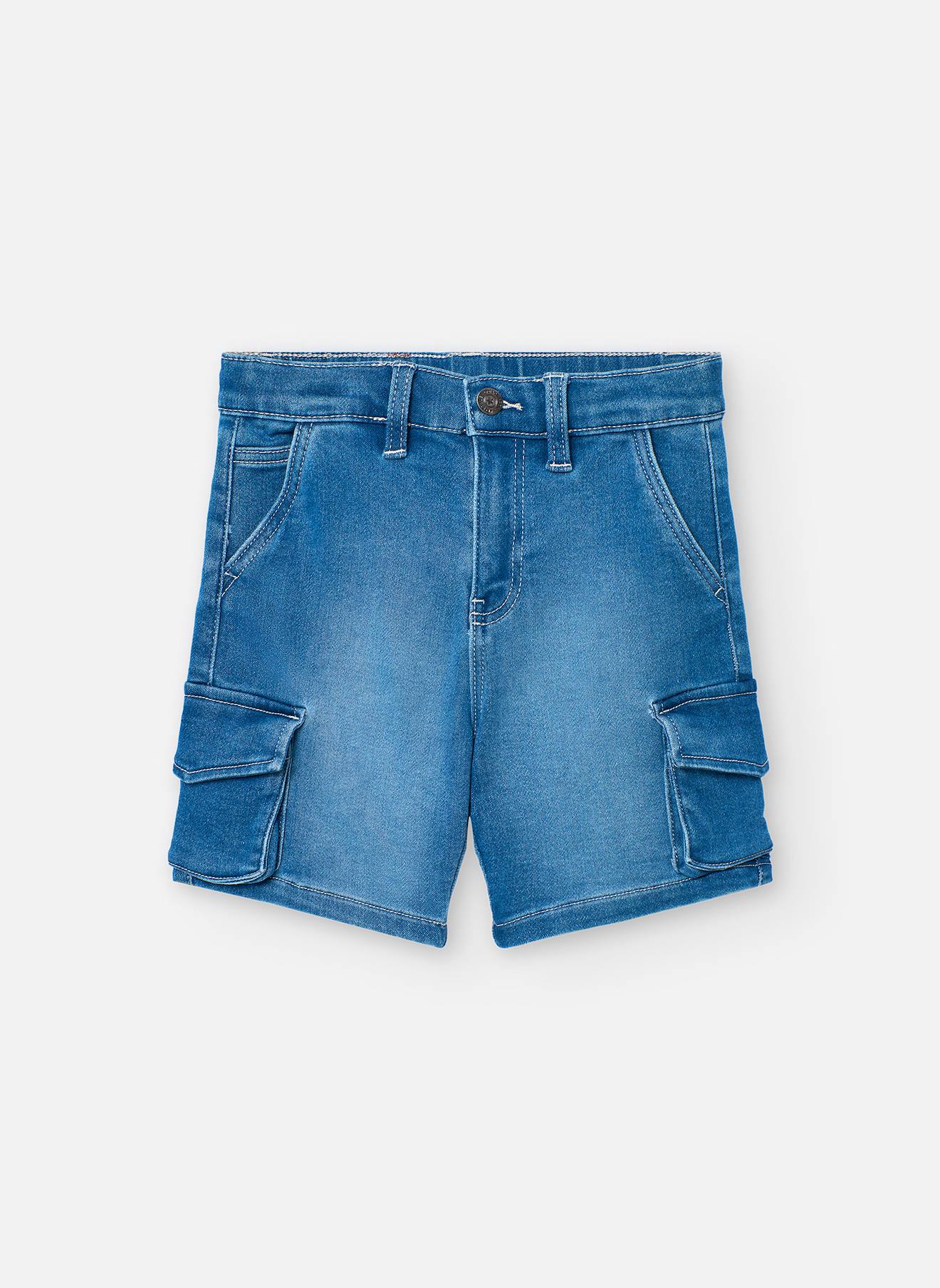 Bermuda En Jean Bleu