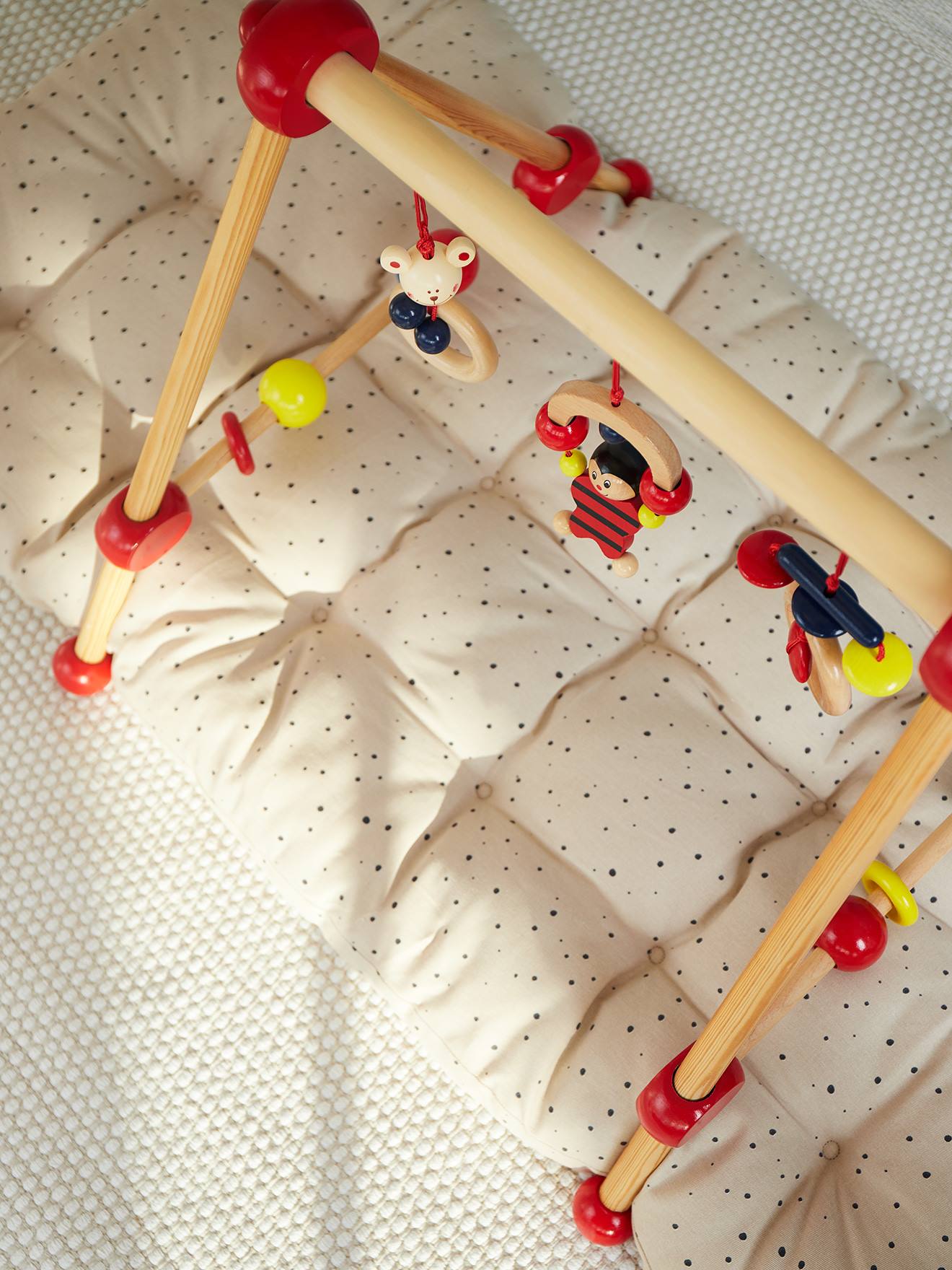 Arche D’éveil Bois - Arche D'activités Rouge (Bieco) - Image 2