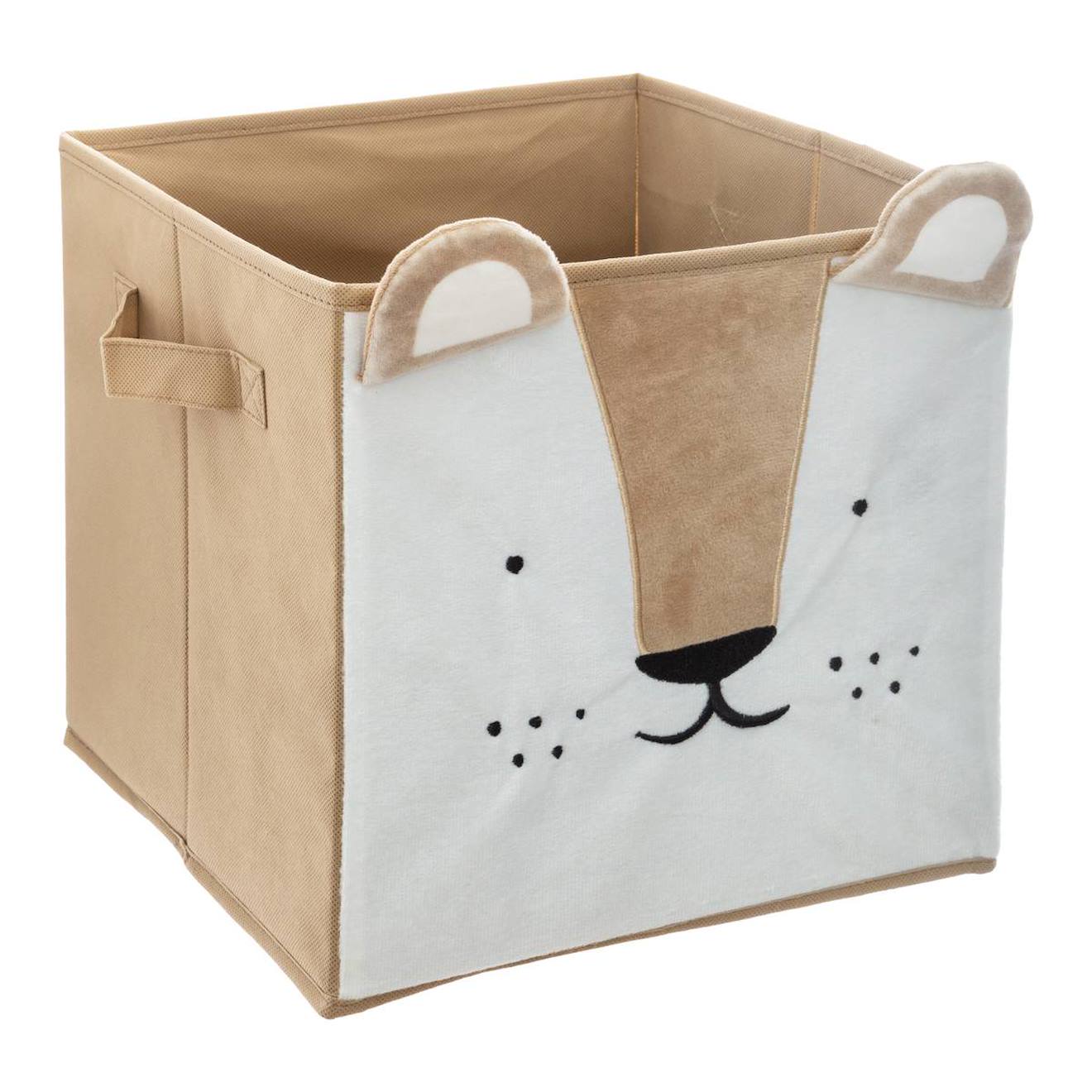 Bac De Rangement Enfant - Lion Jaune
