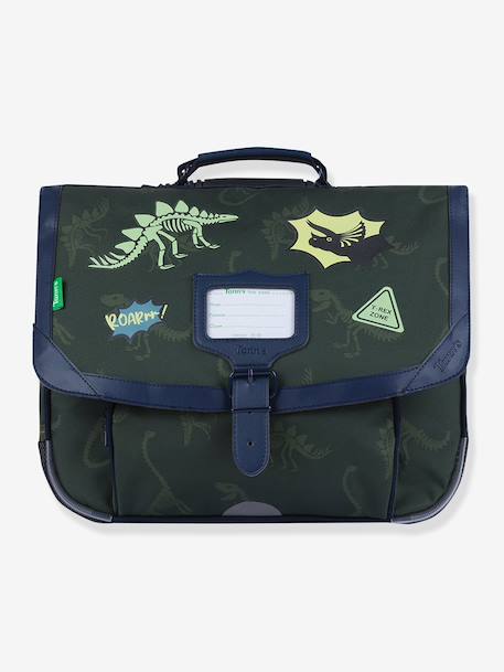 Cartable dinosaures Timothée Les Fantaisies TANN'S patchs phosphorescents  - vertbaudet enfant