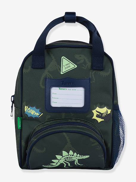 Garçon-Sac à dos multi-activités dinosaures Timothée TANN'S patchs phosphorescents