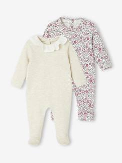 Lot de 2 pyjamas bébé fille transformables  - vertbaudet enfant