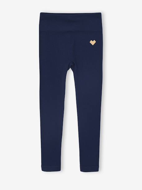 Legging de sport en côtes sans couture fille  - vertbaudet enfant