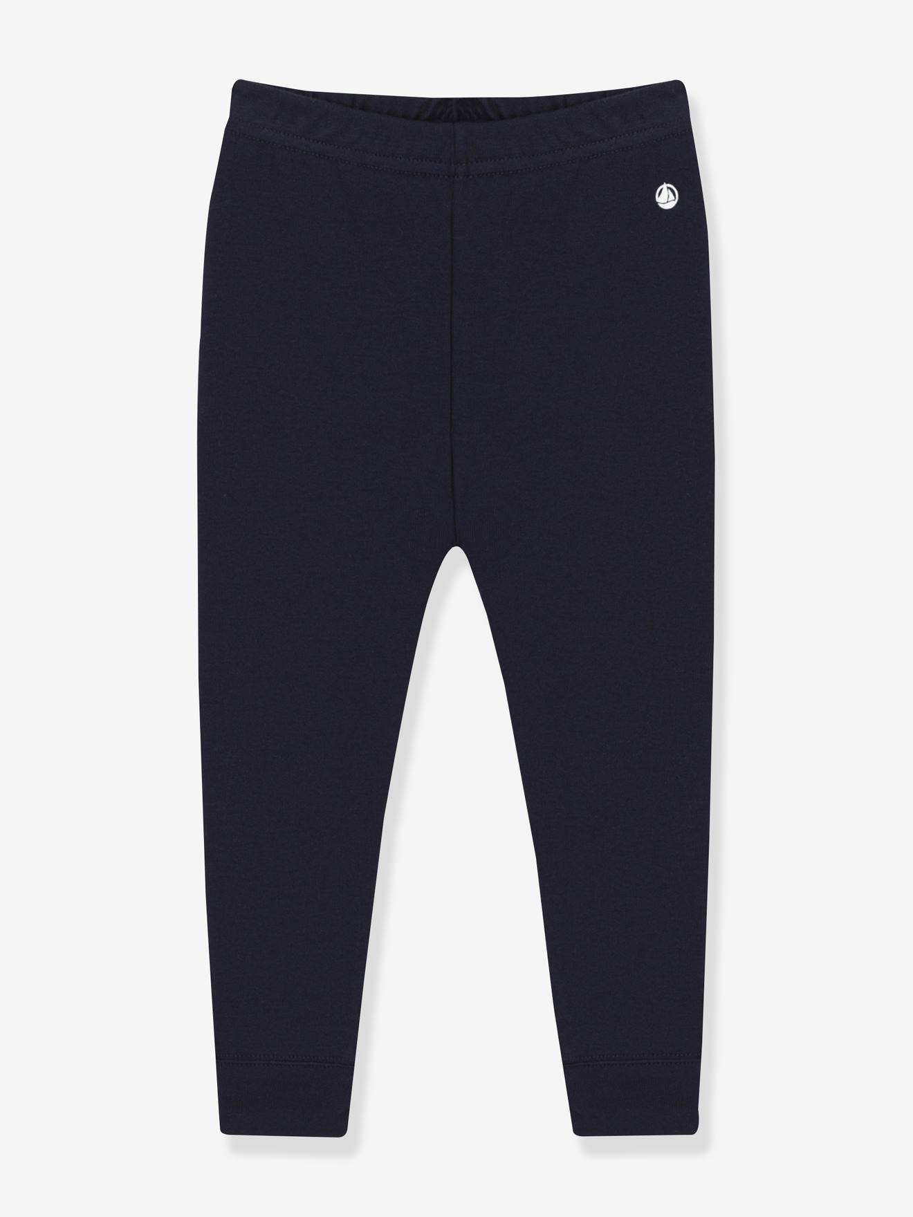 Legging bb en coton uni marine 15 €