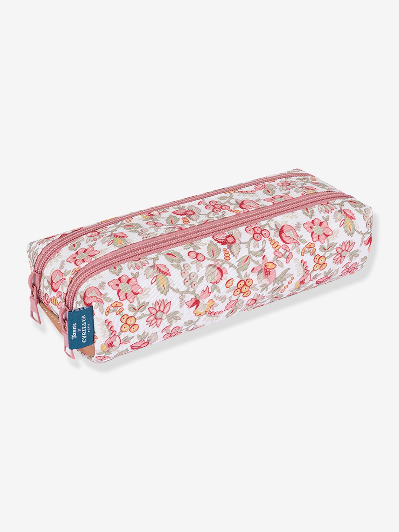 Trousse 2 compartiments Tanns x Cyrillus Capucine TANNS bois de rose 22 €