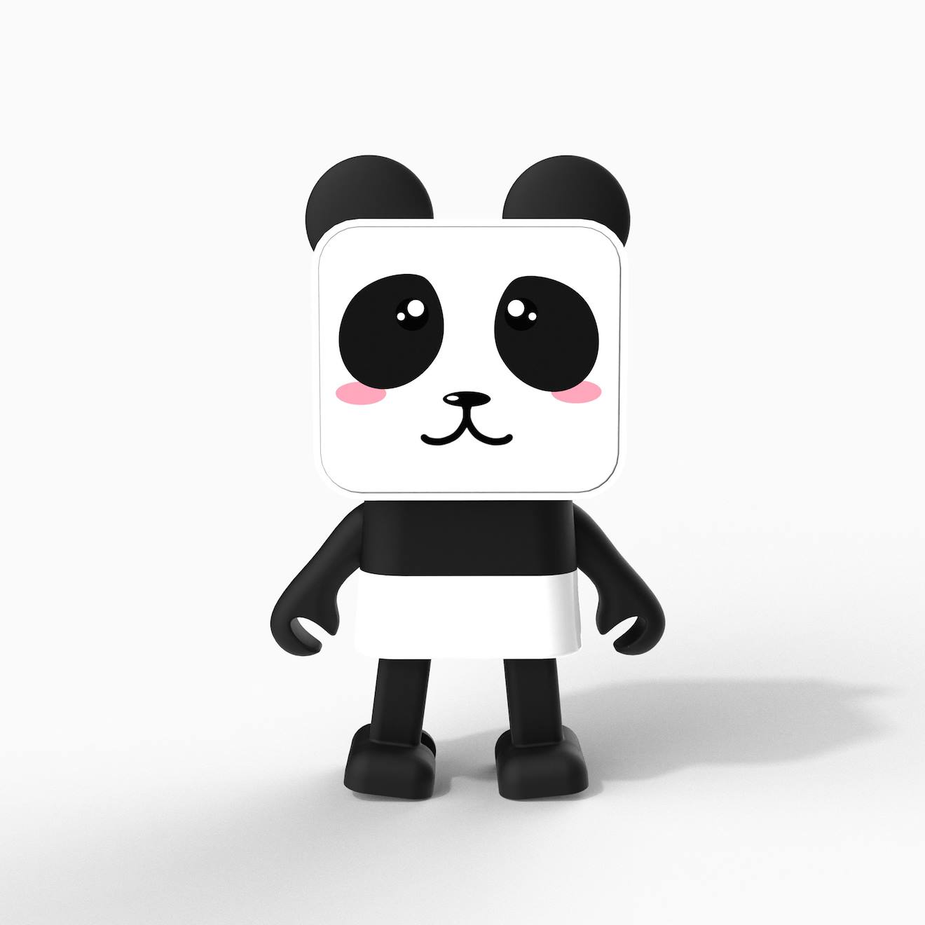 Enceinte Bluetooth Dancing Animal Panda - 3w Multicolore