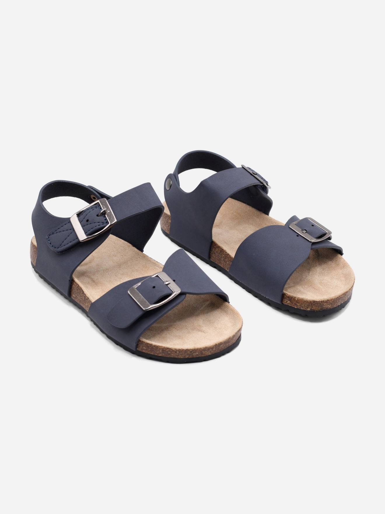 Sandale À Brides Bleu Foncé