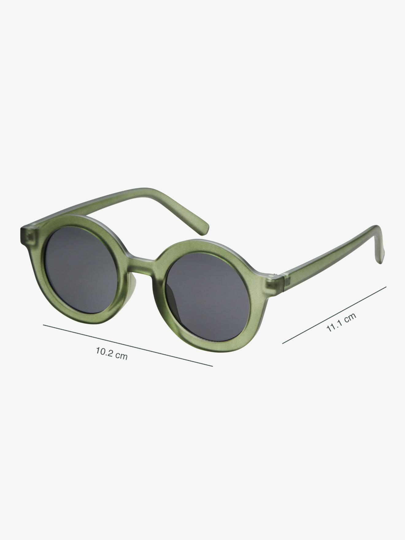 Lunettes De Soleil Rondes Signature Bébé Vert (Babymocs) - Image 1