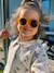 Lunettes de soleil rondes signature bébé Amber+Beige+Bleu+Jaune+Leo+Noir+Rose+Rouge+Turtle+Vert+Violet 20 - vertbaudet enfant 