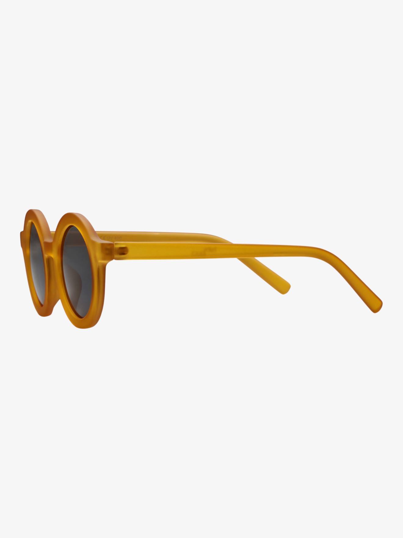 Lunettes De Soleil Rondes Signature Bébé Jaune (Babymocs) - Image 2