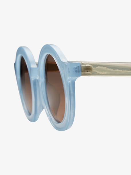 Lunettes de soleil rondes signature bébé Amber+Beige+Bleu+Jaune+Leo+Noir+Rose+Rouge+Turtle+Vert+Violet 14 - vertbaudet enfant 