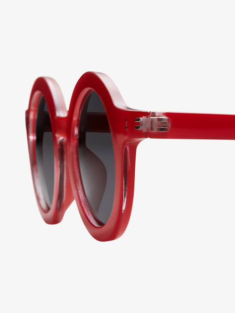 Lunettes de soleil rondes signature bébé Amber+Beige+Bleu+Jaune+Leo+Noir+Rose+Rouge+Turtle+Vert+Violet 39 - vertbaudet enfant 