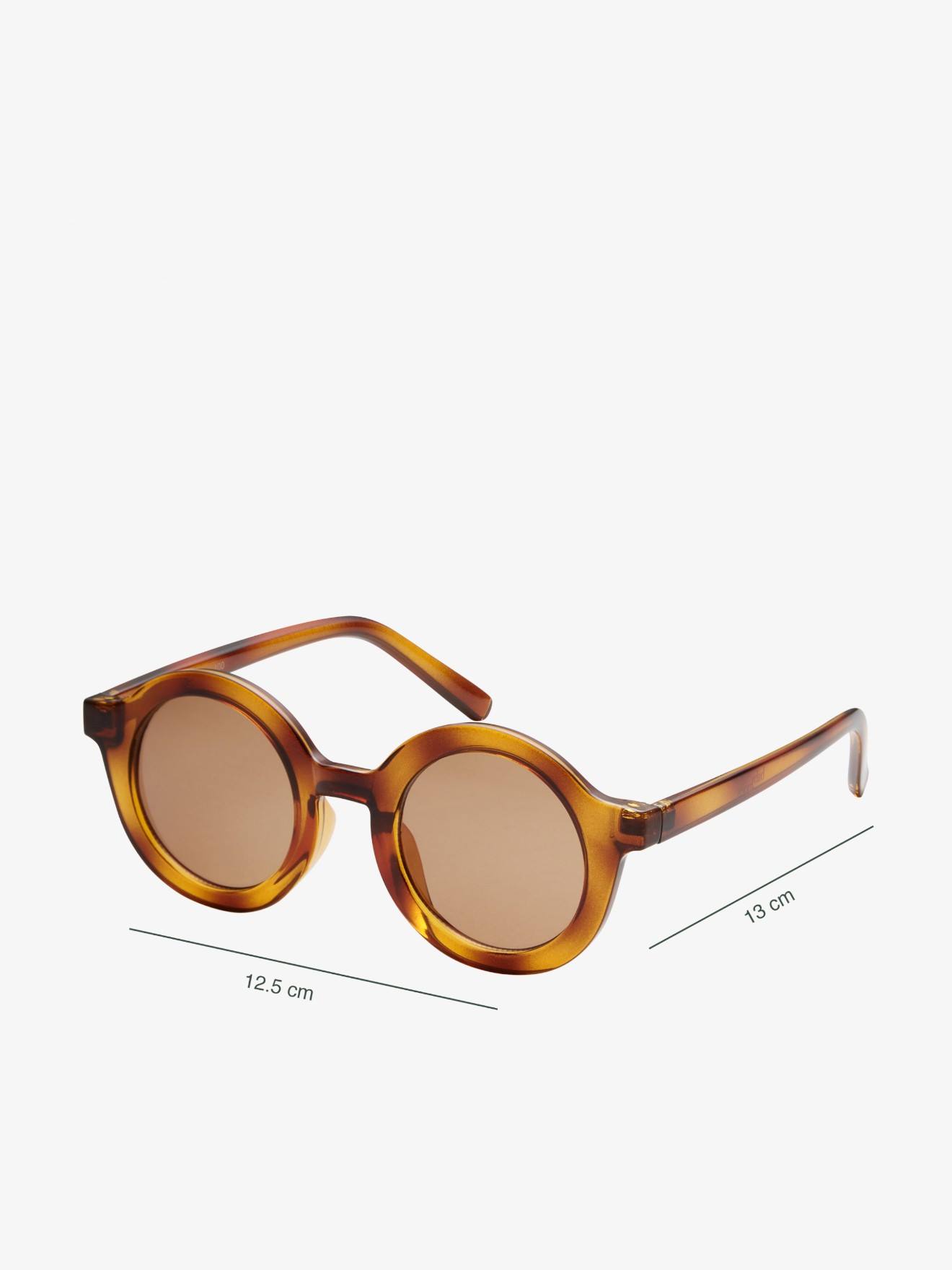 Lunettes De Soleil Rondes Signature Enfant Amber (Babymocs) - Image 1