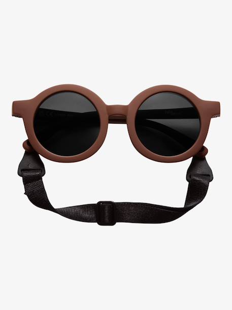Babymocs - Lunettes De Soleil Rondes Flexibles Enfant Brun