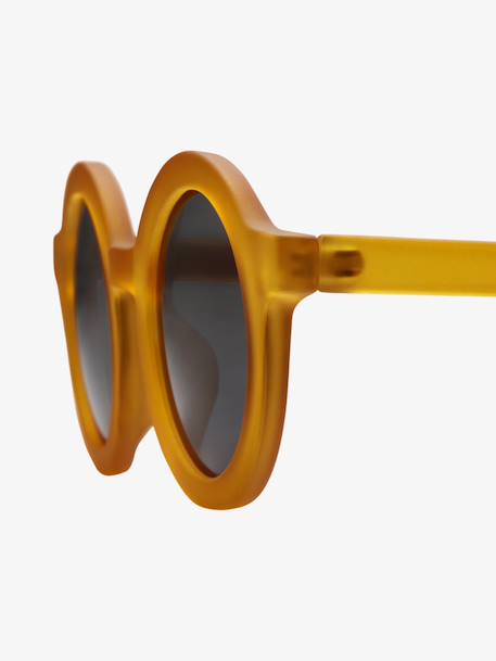 Lunettes de soleil rondes signature bébé Amber+Beige+Bleu+Jaune+Leo+Noir+Rose+Rouge+Turtle+Vert+Violet 19 - vertbaudet enfant 